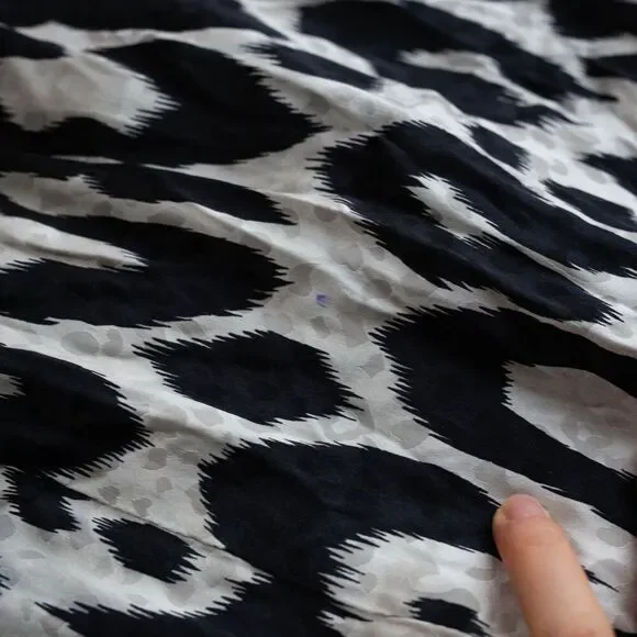 Ronny Kobo Zebra Jade Dress - Size S